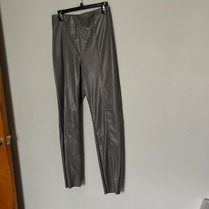 H&M Faux leather leggings